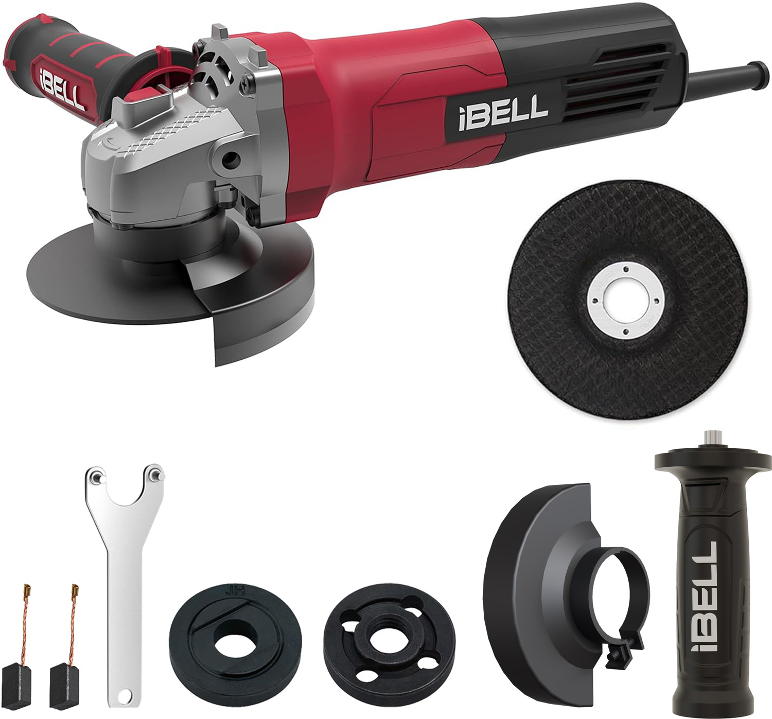 iBELL AG10-68 680W Angle Grinder, 100mm Disc - Image 1