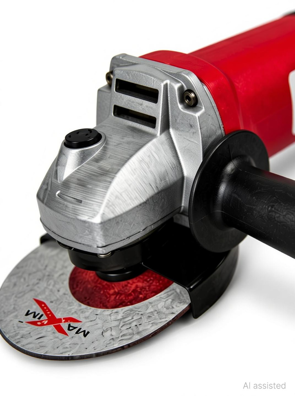 Image of RanPra Long handle Redhorse Heavy duty --125 mm 980watt Angle Grinder (100 mm Wheel Diameter)