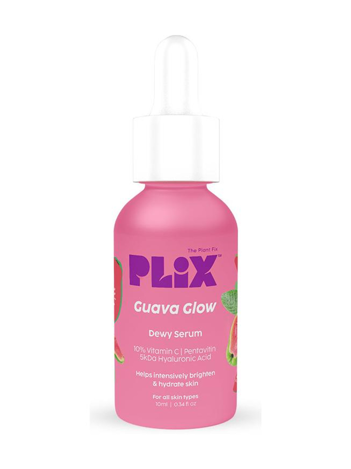 The Plant Fix Plix 10% Vitamin C Guava Face Serum for Skin Bright...more - Image 1