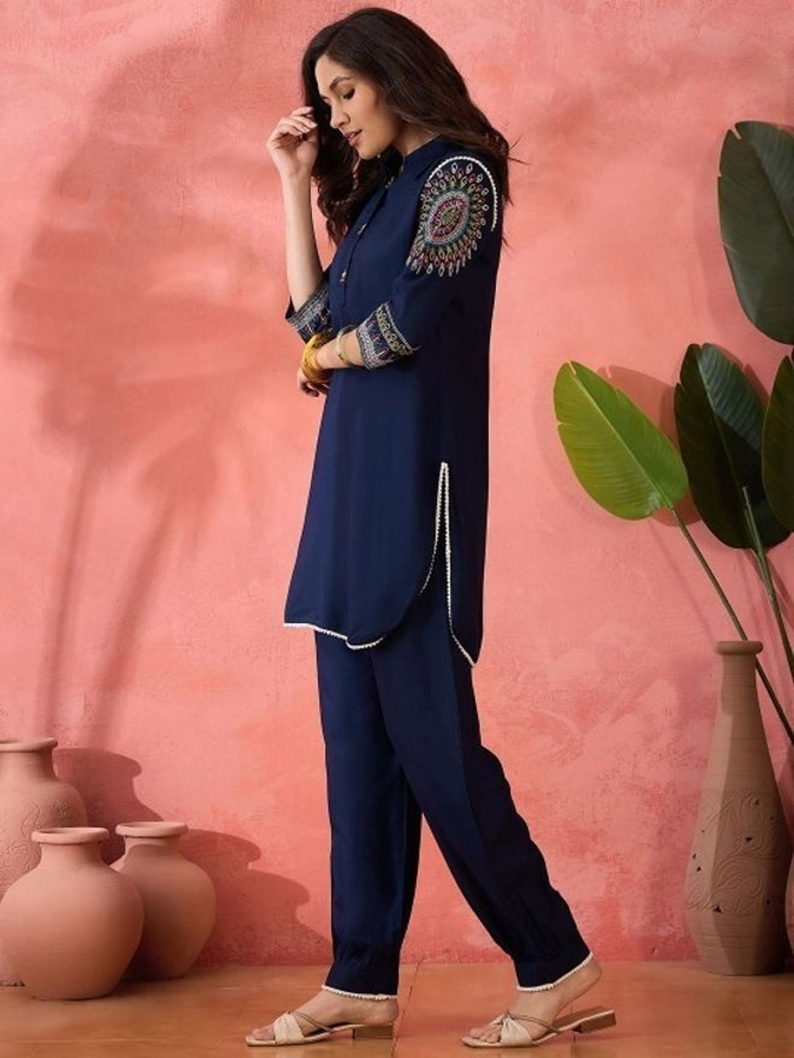 Image of Monvari Tunic Pant Co-ords Set