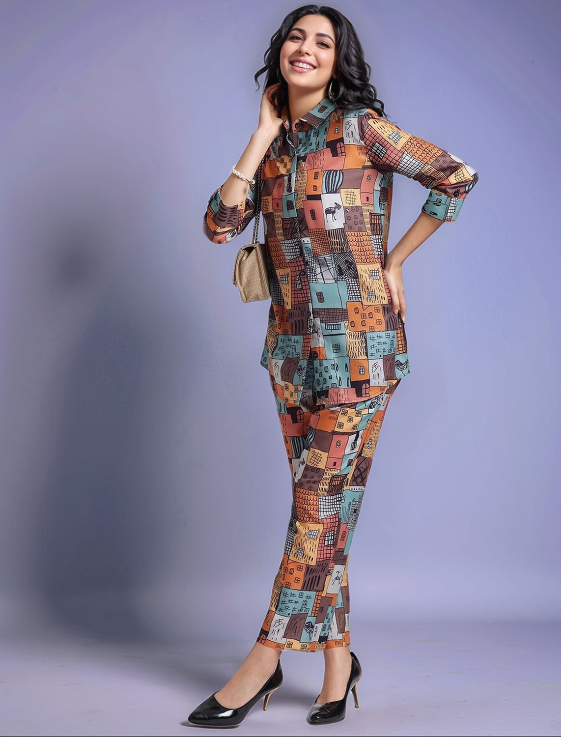 Image of sagarika Shirt Pant Co-ords Set
