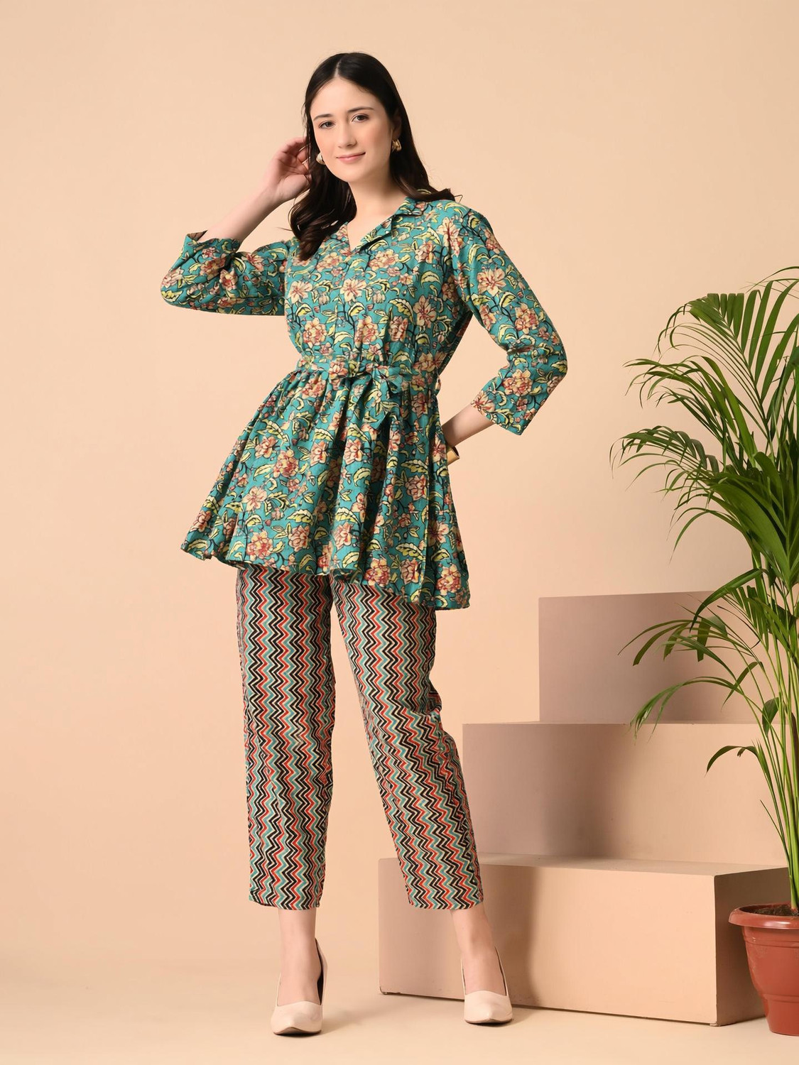 Image of Stylum Top Pant Co-ords Set