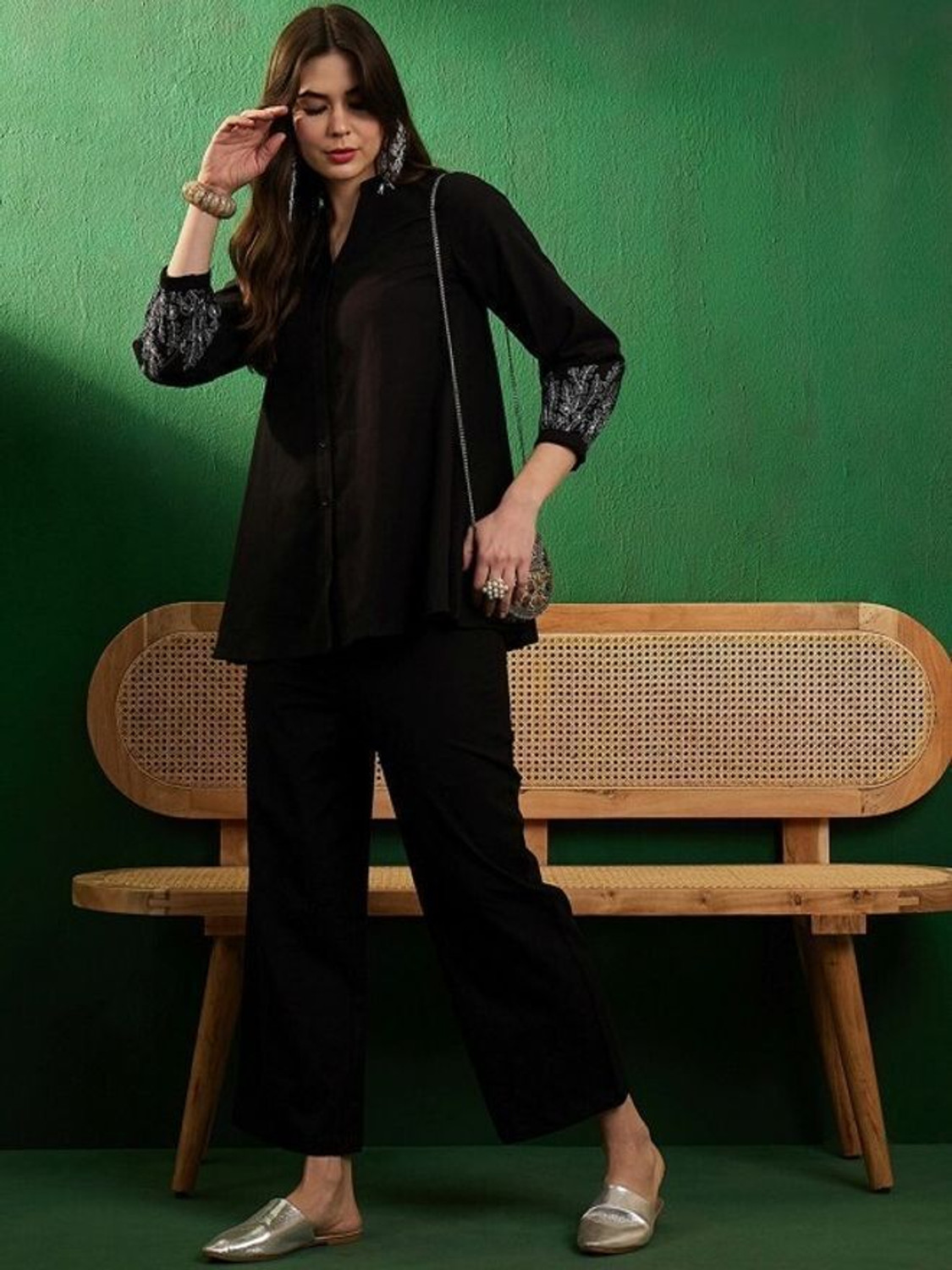 Image of Monvari Tunic Pant Co-ords Set