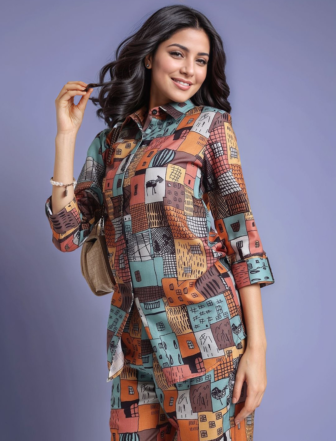 Image of sagarika Shirt Pant Co-ords Set