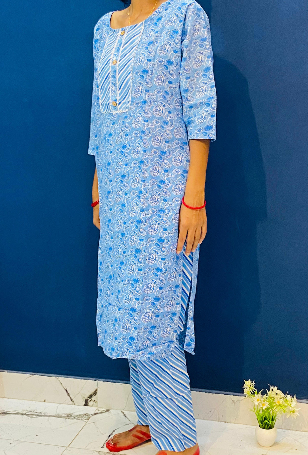 Image of Happy Design Tunic Palazzos Co-ords Set
