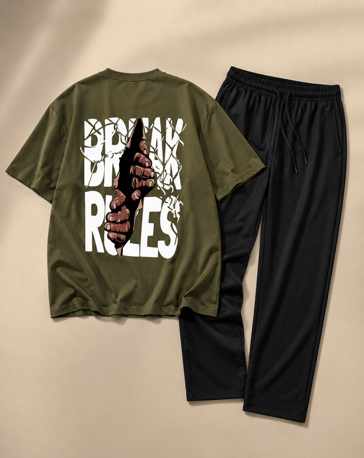 Image of ENITOR Tshirt Pant Co-ords Set
