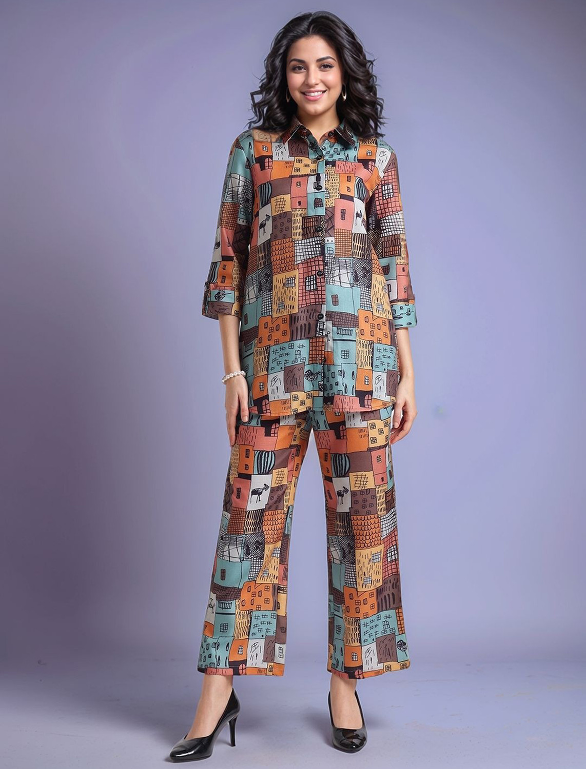 Image of sagarika Shirt Pant Co-ords Set