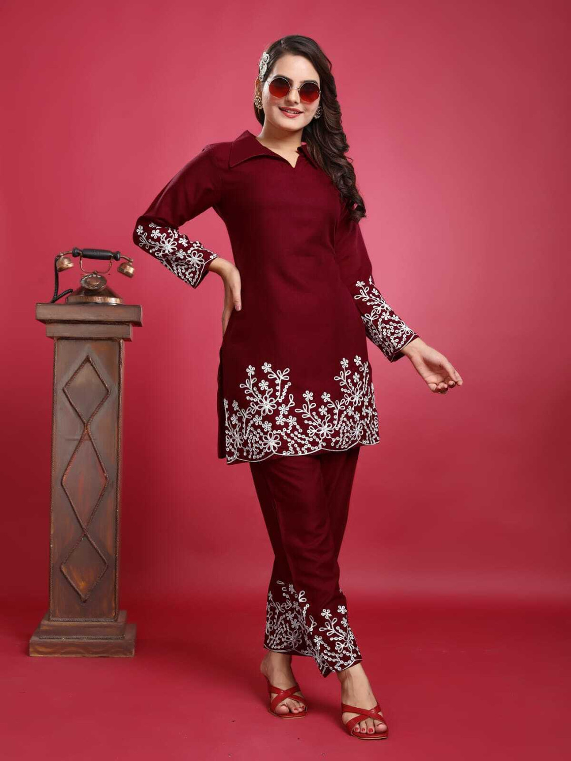 Image of Monvari Tunic Pant Co-ords Set