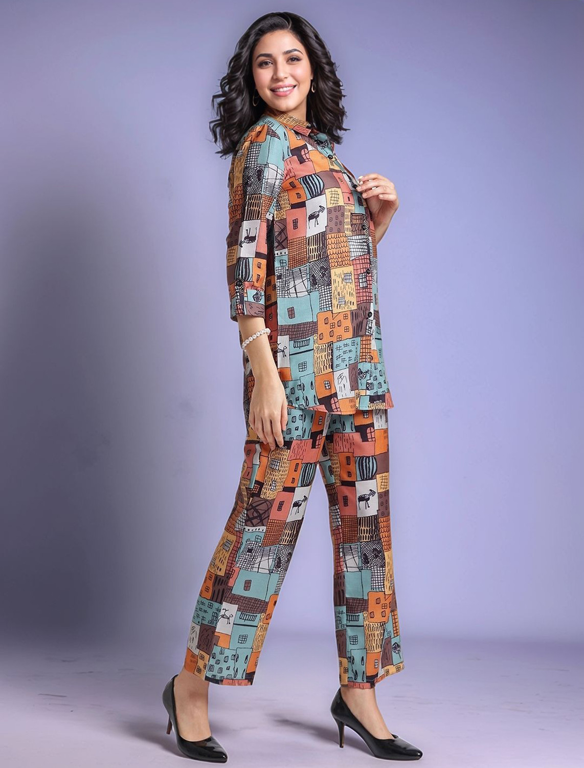 Image of sagarika Shirt Pant Co-ords Set