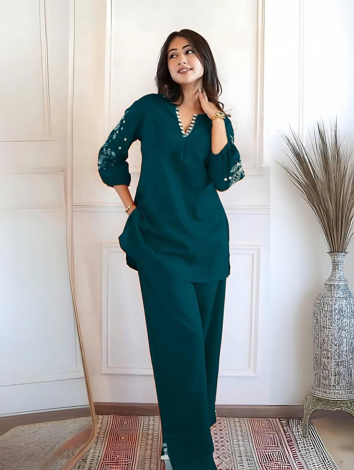 Image of Monvari Tunic Pant Co-ords Set