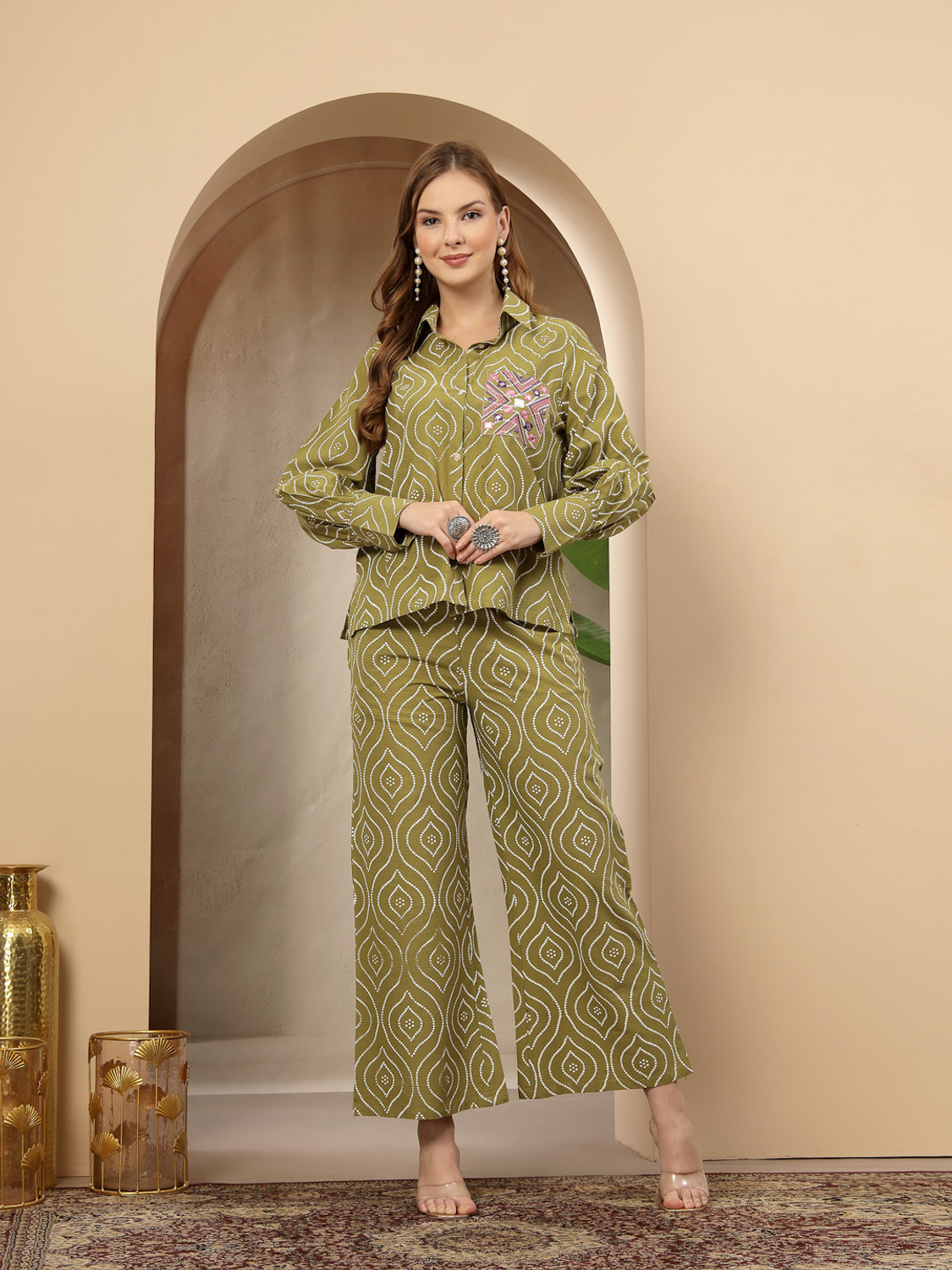 Image of Stylum Top Pant Co-ords Set