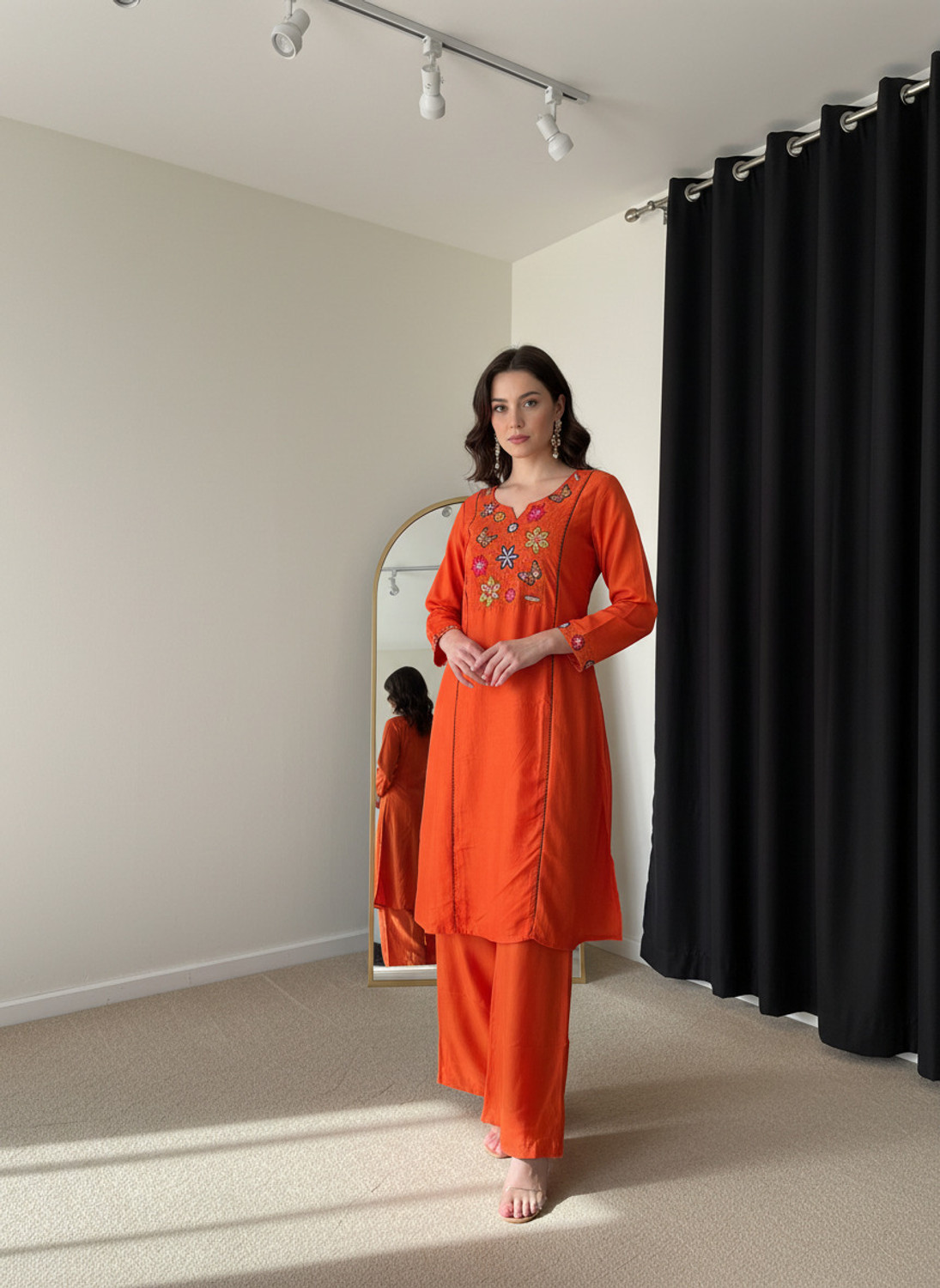 Image of Happy Design Tunic Palazzos Co-ords Set