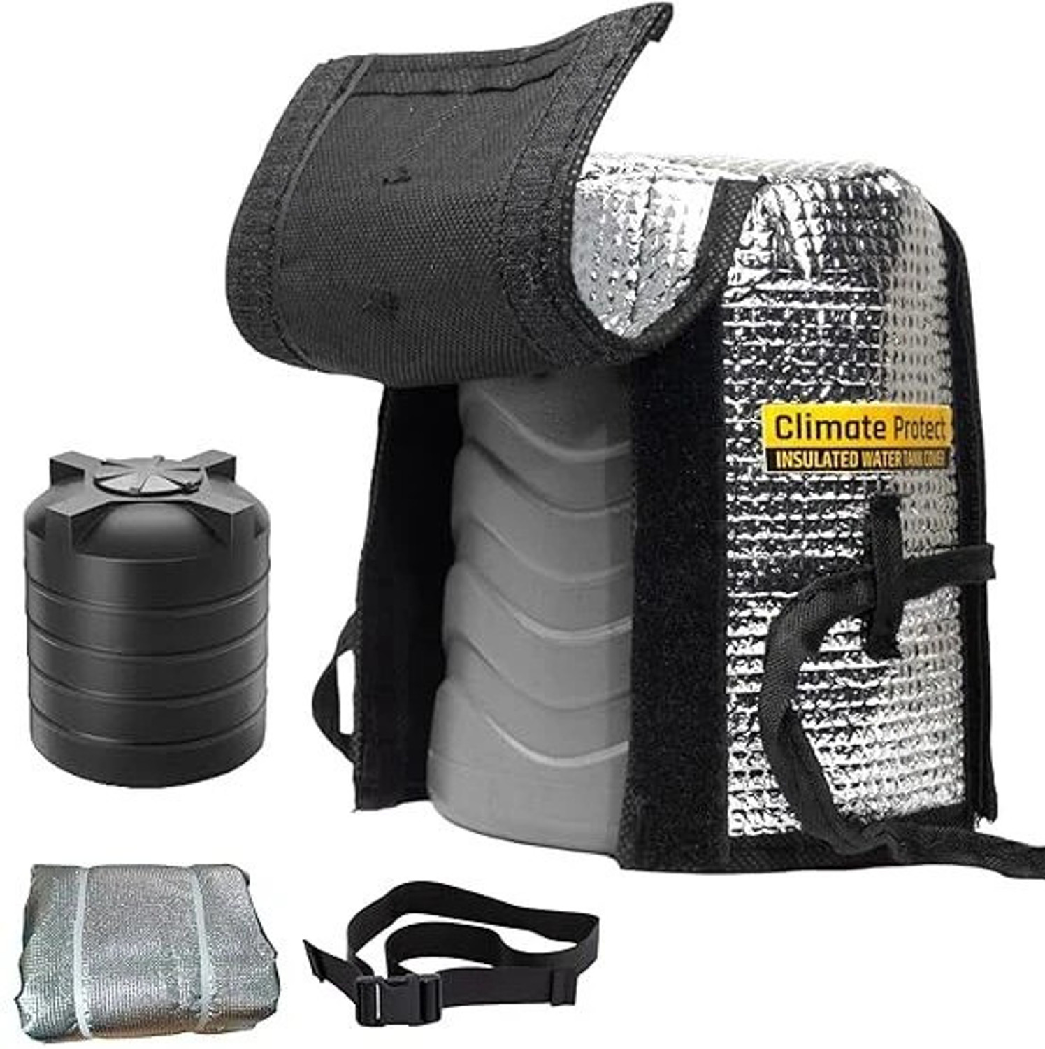 Image of Aquaarmour Water Tank Cover (Width: 50 cm, Silver)