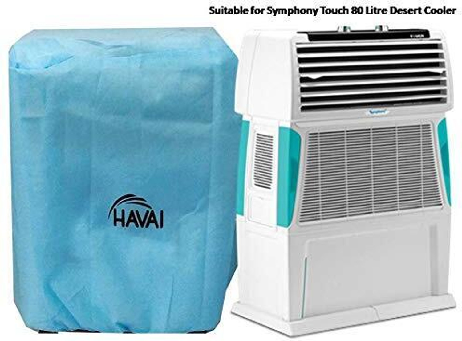 Image of Havai Air Cooler Cover (Width: 44 cm, BLUE)