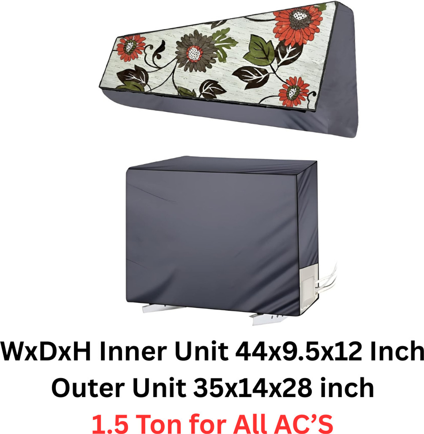 Amarud Air Conditioner Cover for 1.5 Ton Price in India - Buy Amarud Air Conditioner Cover for 1.5 Ton online at Flipkart.com
