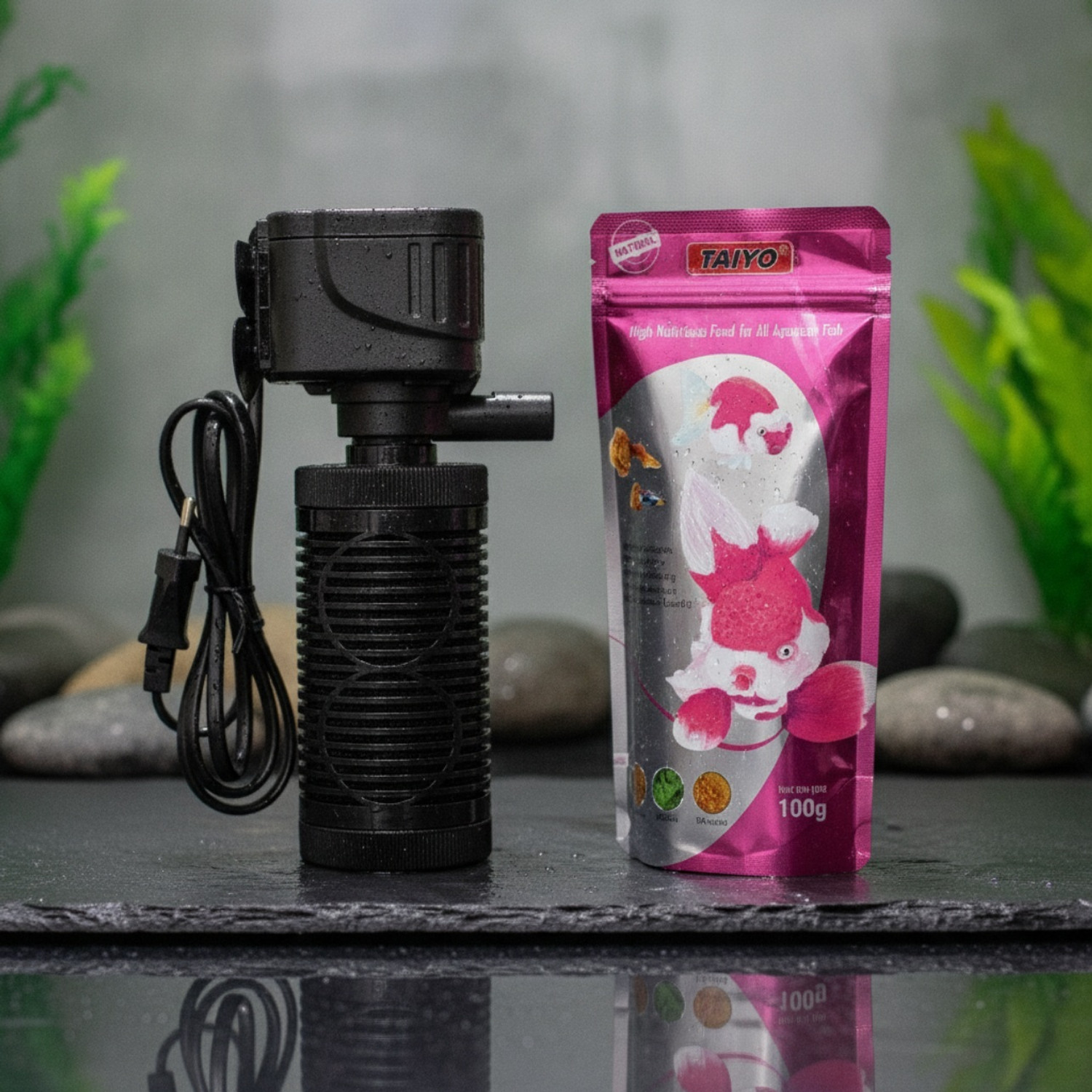 Image of LINY Power Aquarium Filter (Mechanical Filtration for Salt Water and Fresh Water)