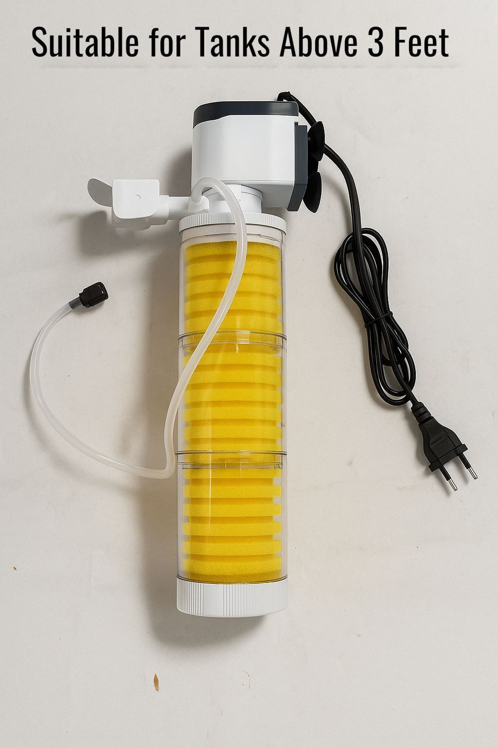 Image of MyPetFishy WP-2990 Power Aquarium Filter (Biological Filtration for Salt Water and Fresh Water)