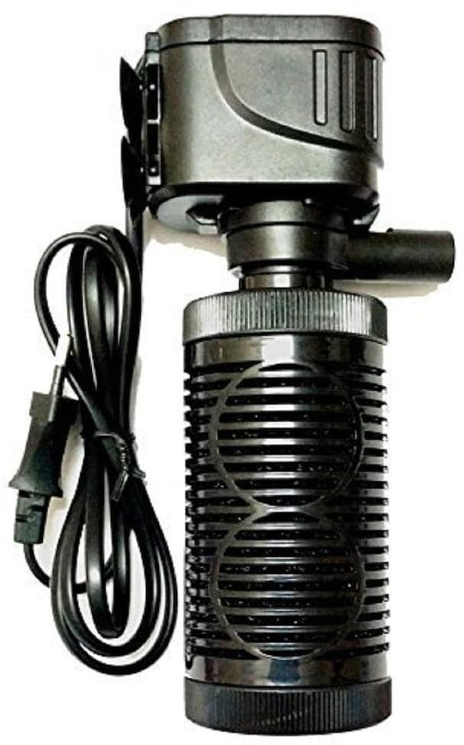 Image of Buraq 2 In 1 Aquarium Essentials Kit 15W Aquarium Filters + Light Power Aquarium Filter (Mechanical Filtration for Salt Water and Fresh Water)