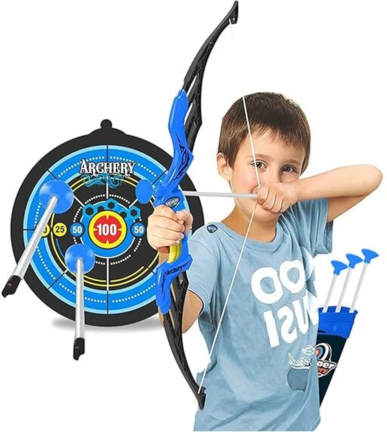 Image of RAINBOW RIDERS MAGNETIC DRAWING BOARD-BLUE (Blue)