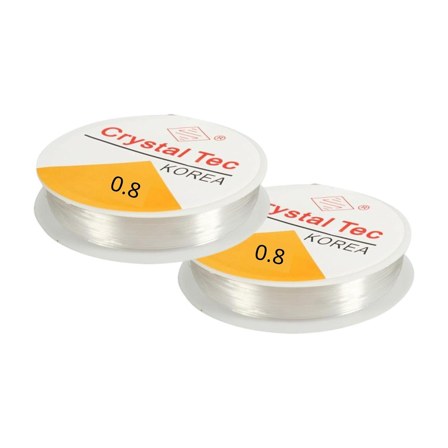 Qroof 0.8 mm 10 meter Elastic Wire Beading Rope Cord String - Image 1