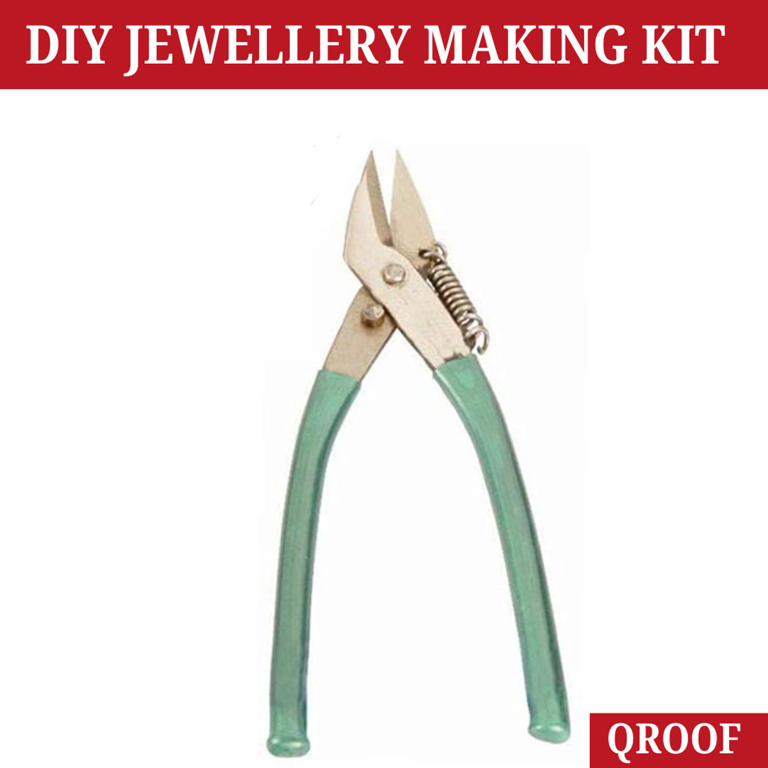 Qroof Jewellery Making Pliers And Cutter 1-Pcs. Combo - Image 1