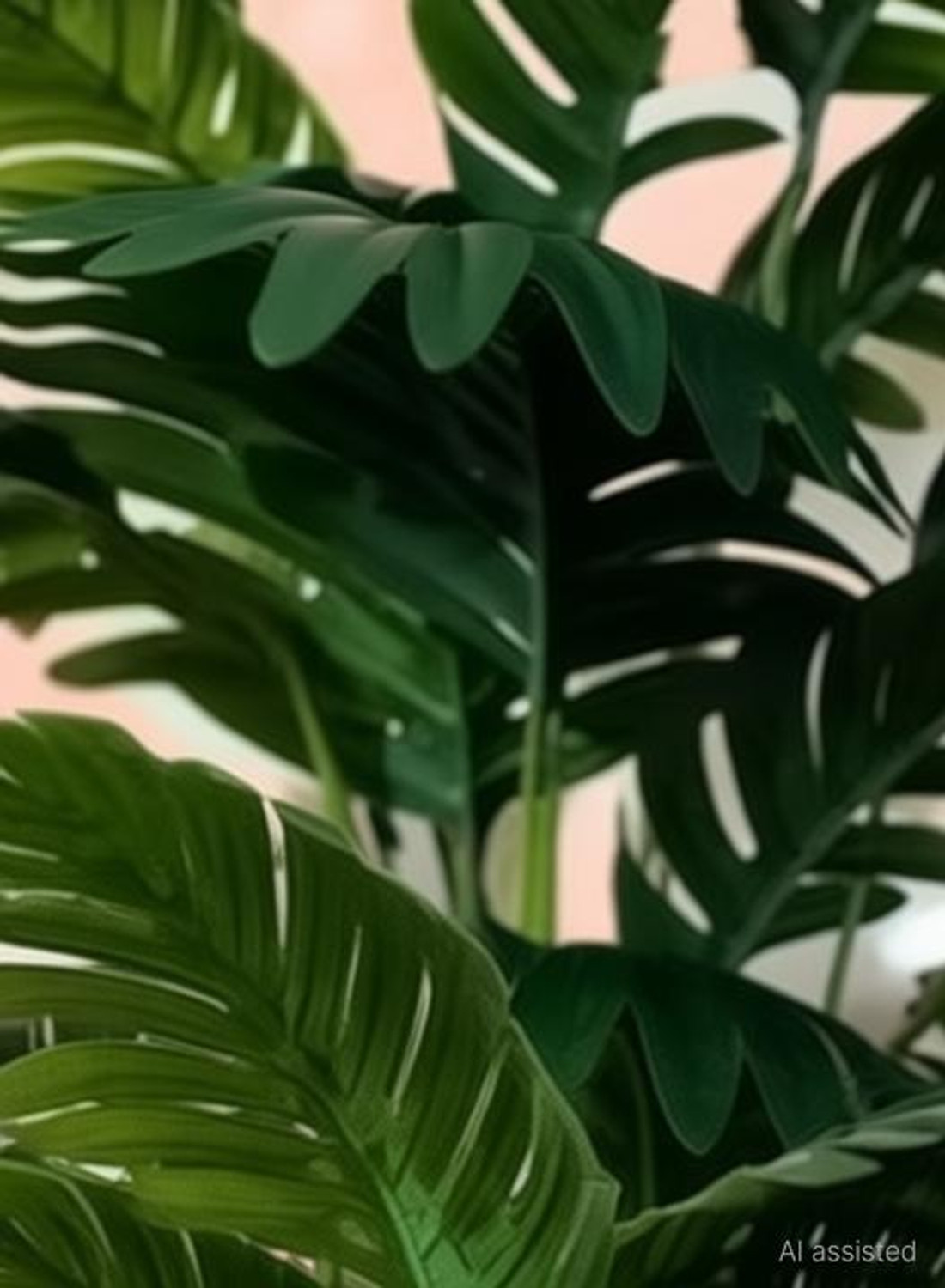 Image of Conisstore Artificial Beautiful 12 Leafs Tree Home Interior & Exterior Plant Palm Tree Artificial Plant (60 cm, Green)