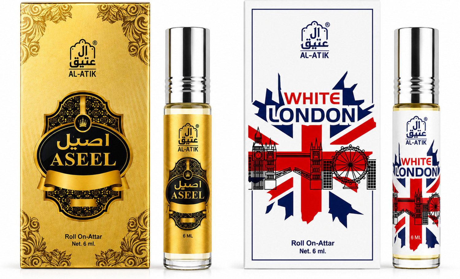 AL-ATIK New Aseel & White London Floral Attar - Image 1