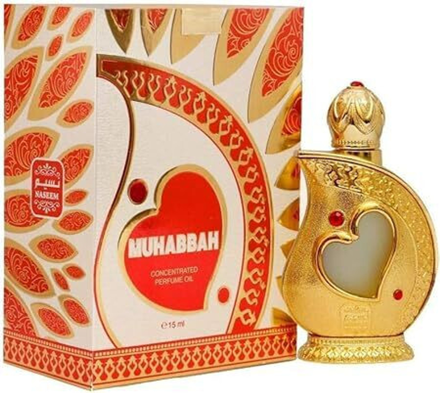 Image of NASEEM Khalifa Attar / Alcohol-Free, Long-Lasting Perfume Oil For Men & Women (15 ML) Floral Attar (Woody)