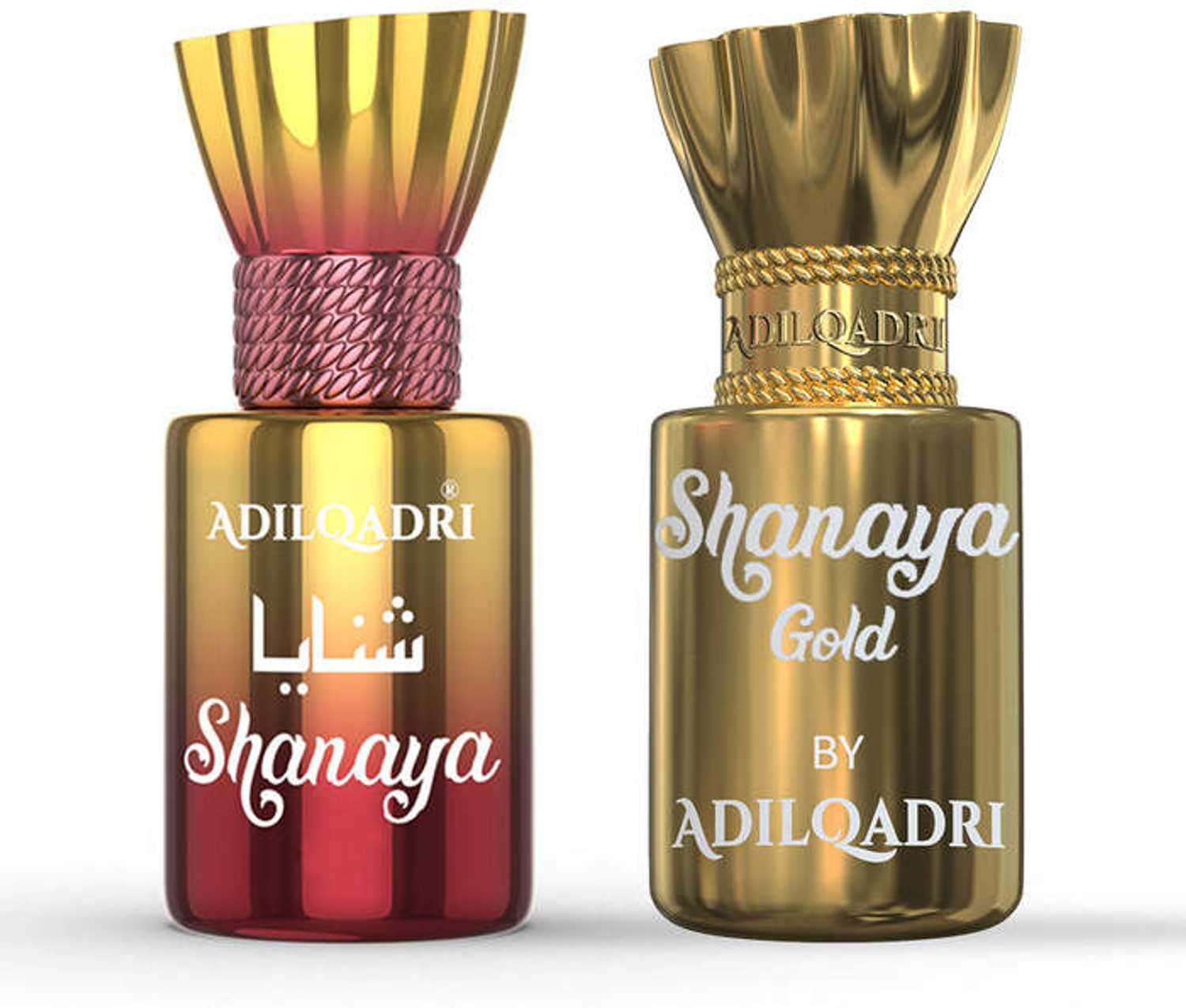 Adilqadri Shanaya & Gold Attar Pack of 5 · 5.5 ml (27.5 ml total) - Image 1