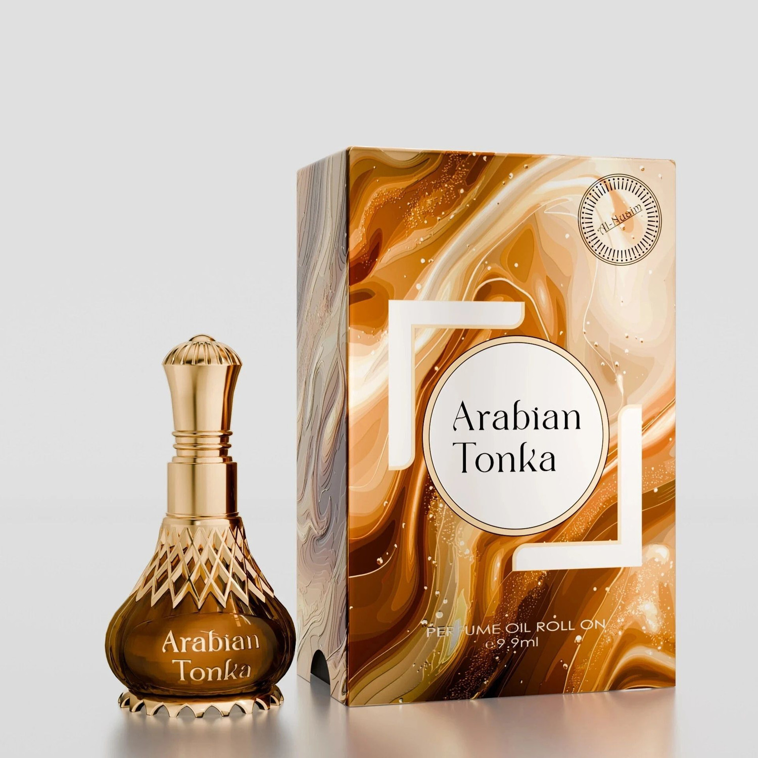 Image of NASEEM Khalifa Attar / Alcohol-Free, Long-Lasting Perfume Oil For Men & Women (15 ML) Floral Attar (Woody)