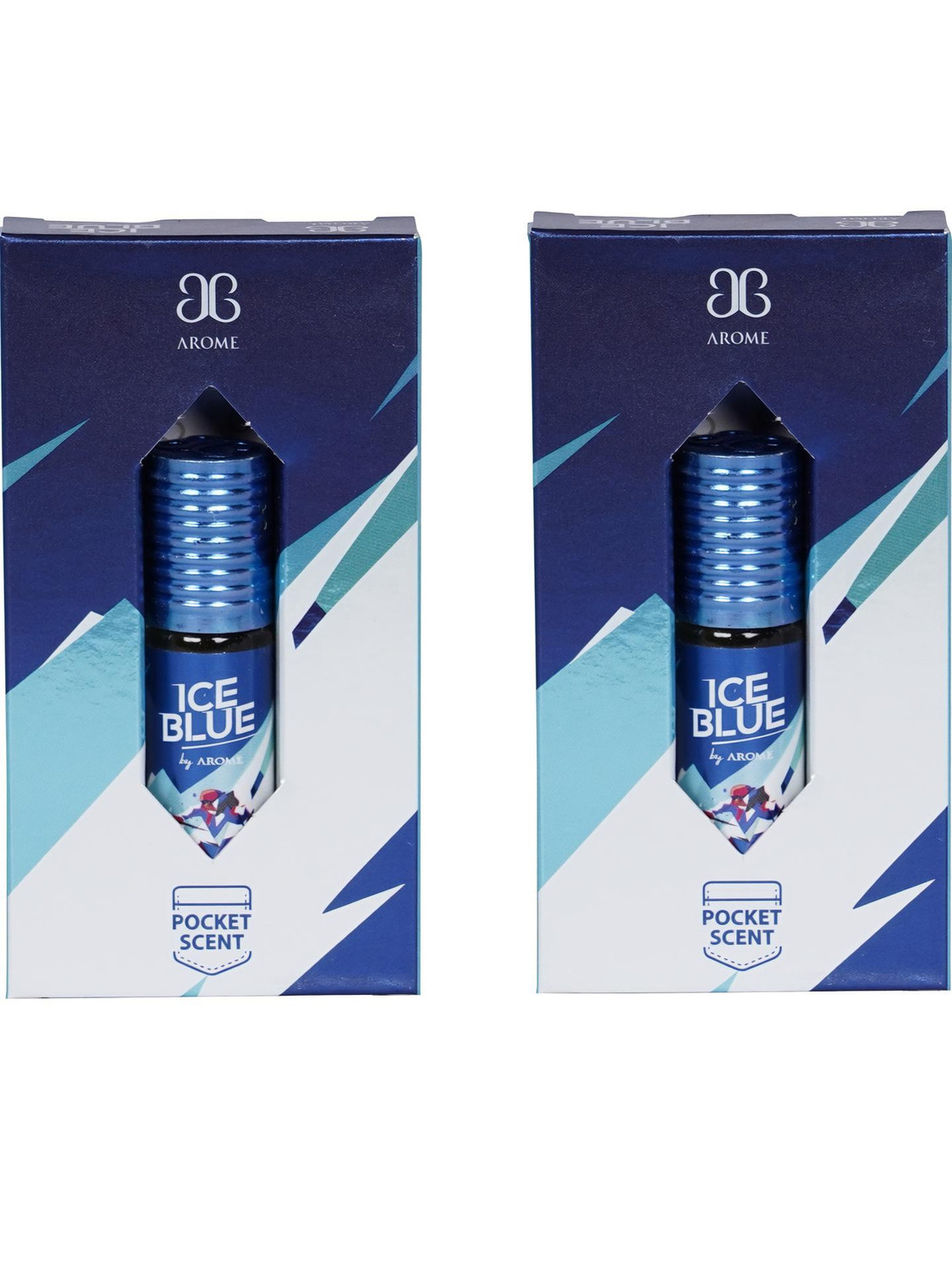 AROCHEM Ice Blue Attar Long Lasting Fragrance No Alcohol Pure Per...more - Image 1