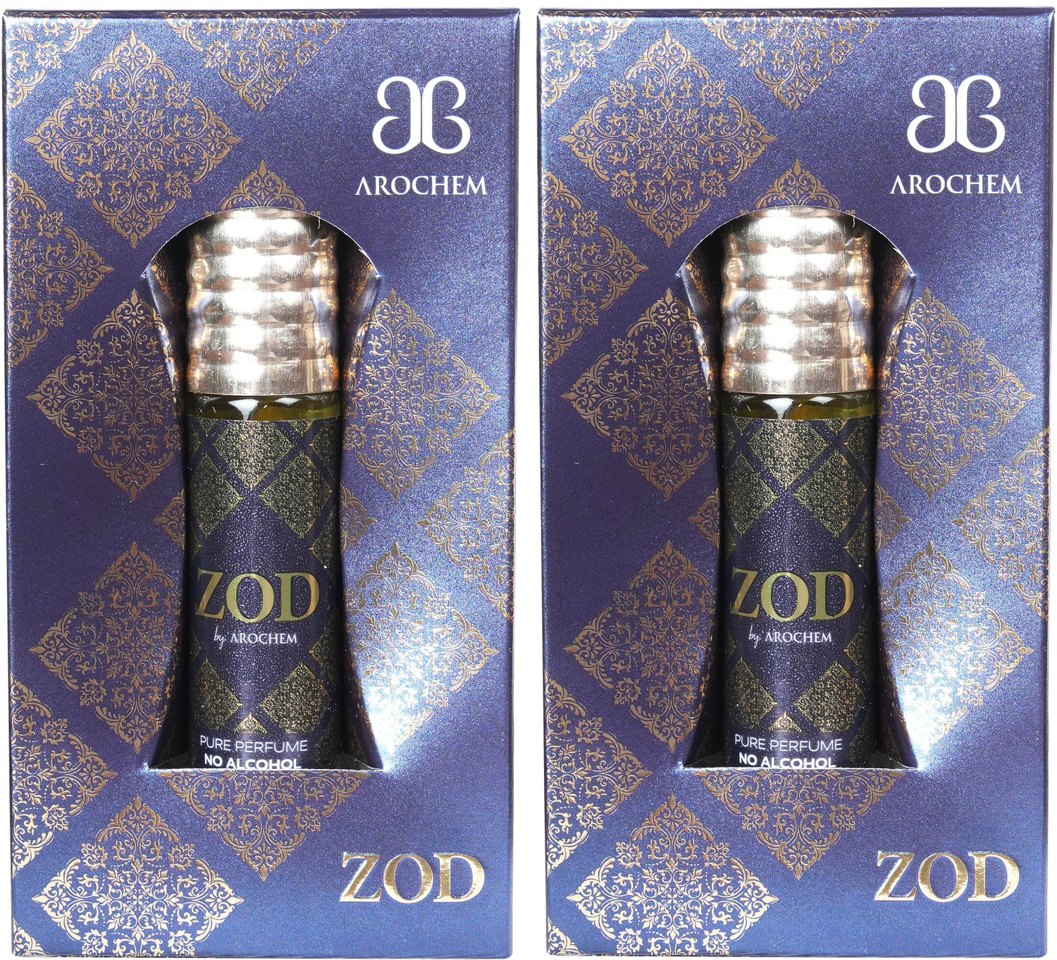 Image of AROCHEM Arome ICE BLUE 25 ML Indian Attar Series /Long Lasting Attar /Perfume (Pack of 2) Herbal Attar (Natural)