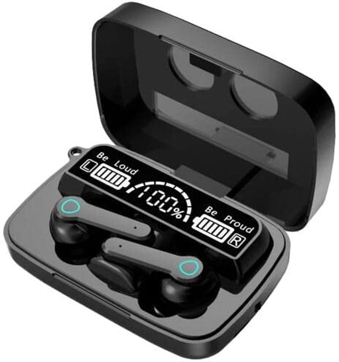 Image of snowbudy Premium quality earbuds rich bass powerpact stereo audio Bluetooth Gaming Headset (Black, In the Ear)