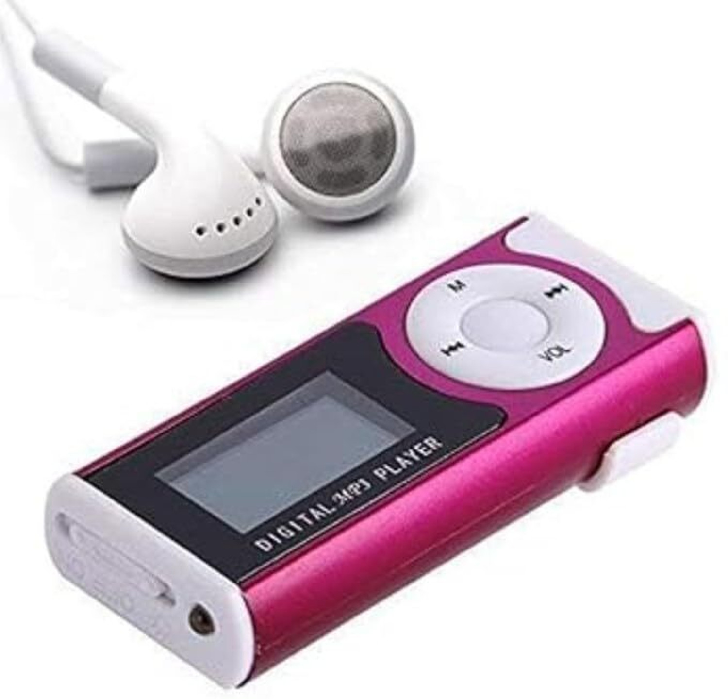 Image of DRUMSTONE Portable MP3 Music Player Set 8 GB MP3 Player (Black, 4 Display)