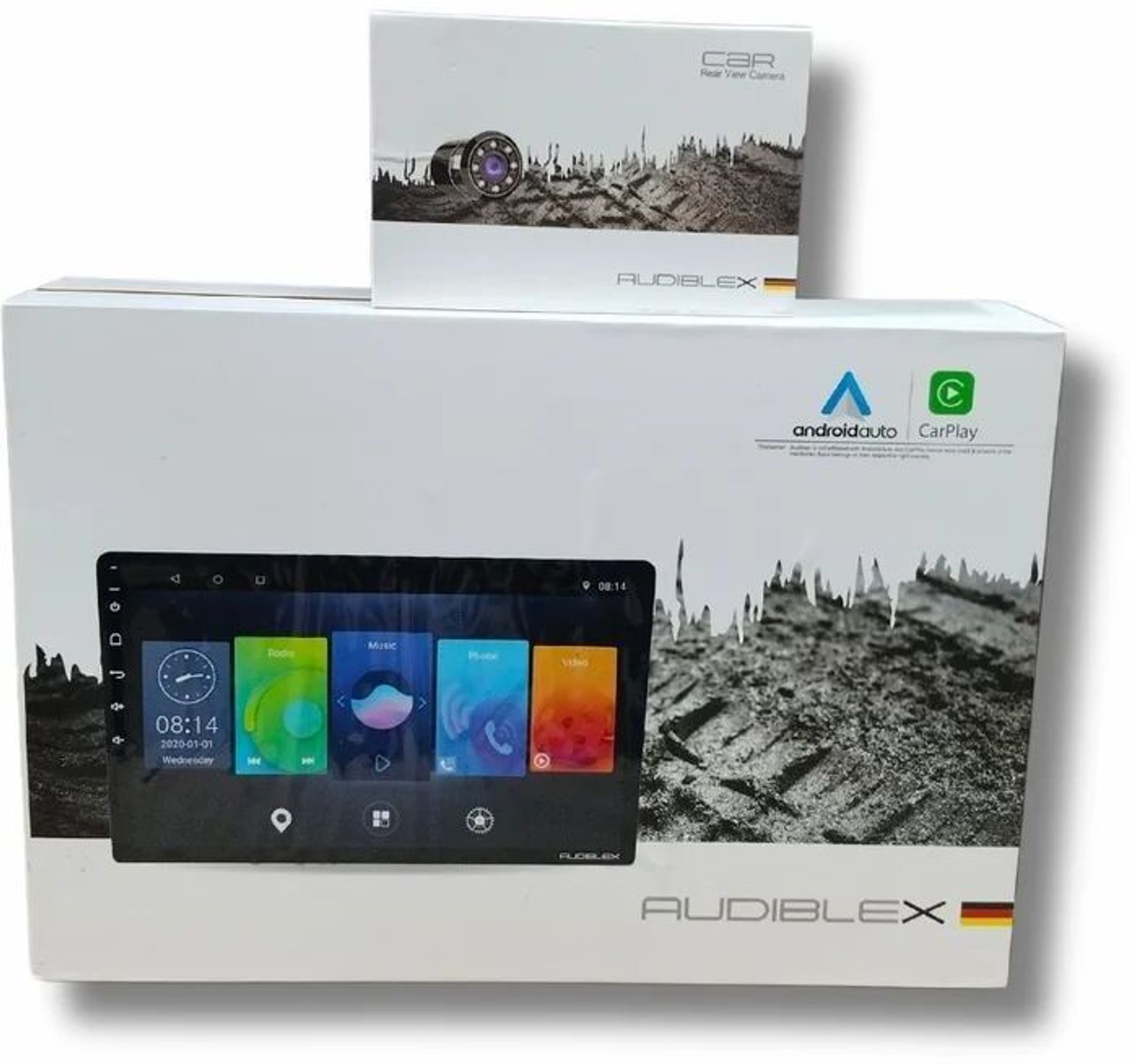 Image of ACR Audible X touch screen, Blaupankt speaker set Combo