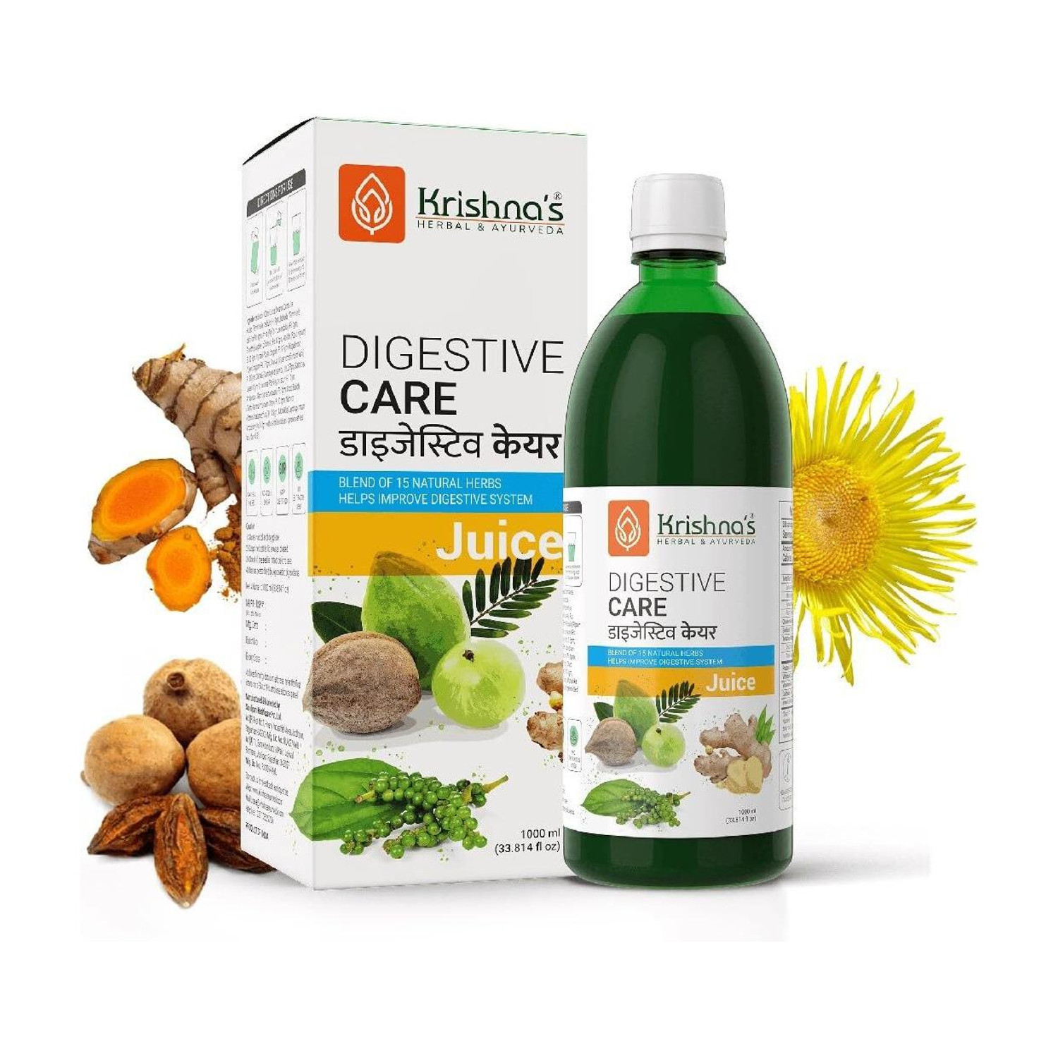Image of Krishna's Herbal & Ayurveda Bhumi Amla Juice | Immunity Booster (500)