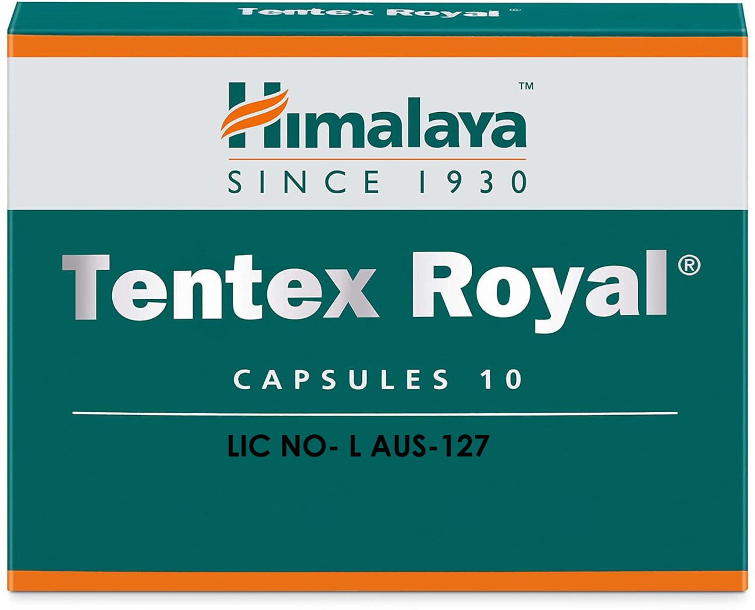 Roy Biotech Himalaya Tentex Royal Capsules 40 Count - Image 1