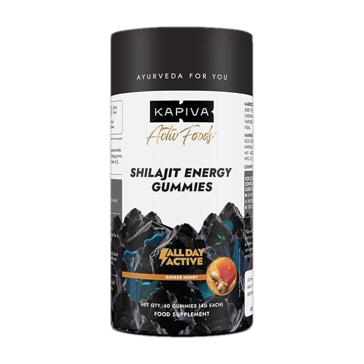 Kapiva Activ Foods Shilajit Energy Gummies - Image 1