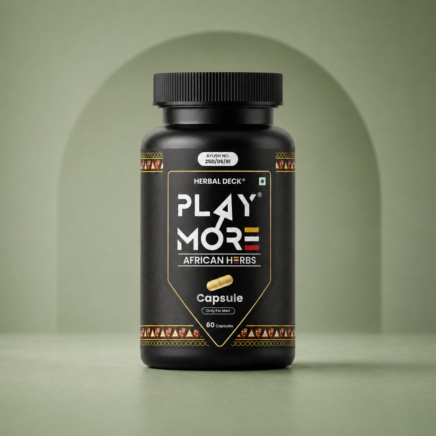 Herbal Deck Playmor African Herbs Men Capsule - Image 6