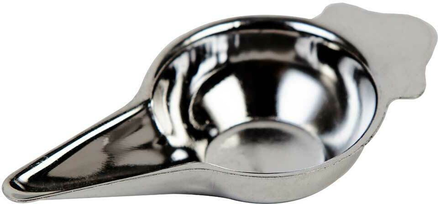 Image of PGD Stainless Steel Baby Feeding Bottle 200ml with Feeder Spoon for Babies - 200 ml (Plain Silver)