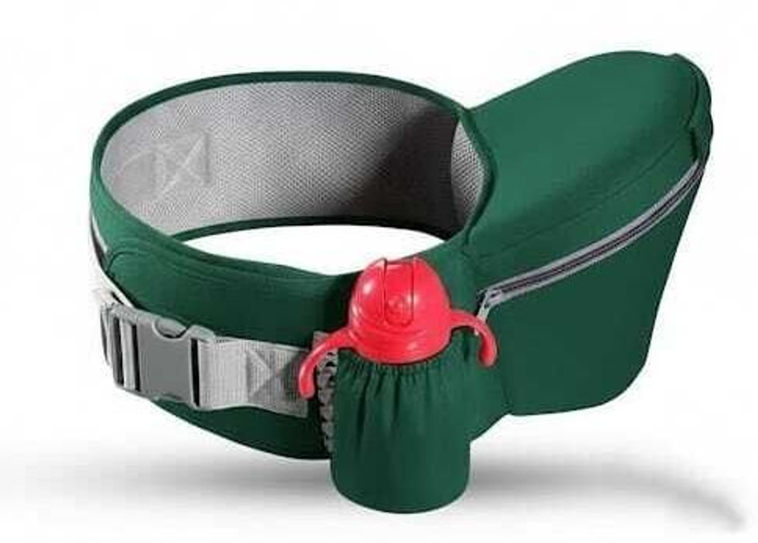 Image of Hierax greenbcb7 Baby Cuddler (Green, Front carry facing out)