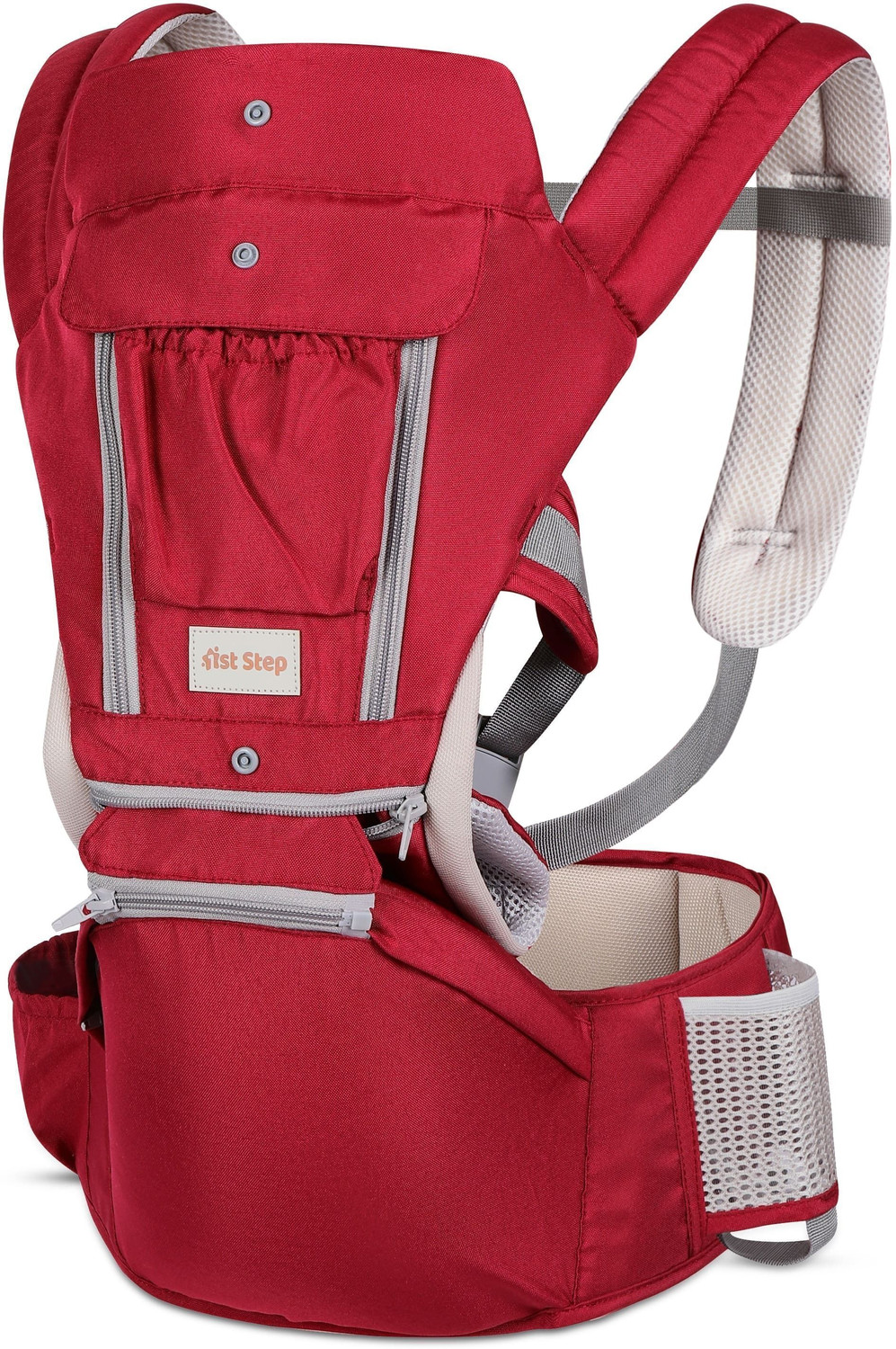 Image of Hierax greenbcb7 Baby Cuddler (Green, Front carry facing out)