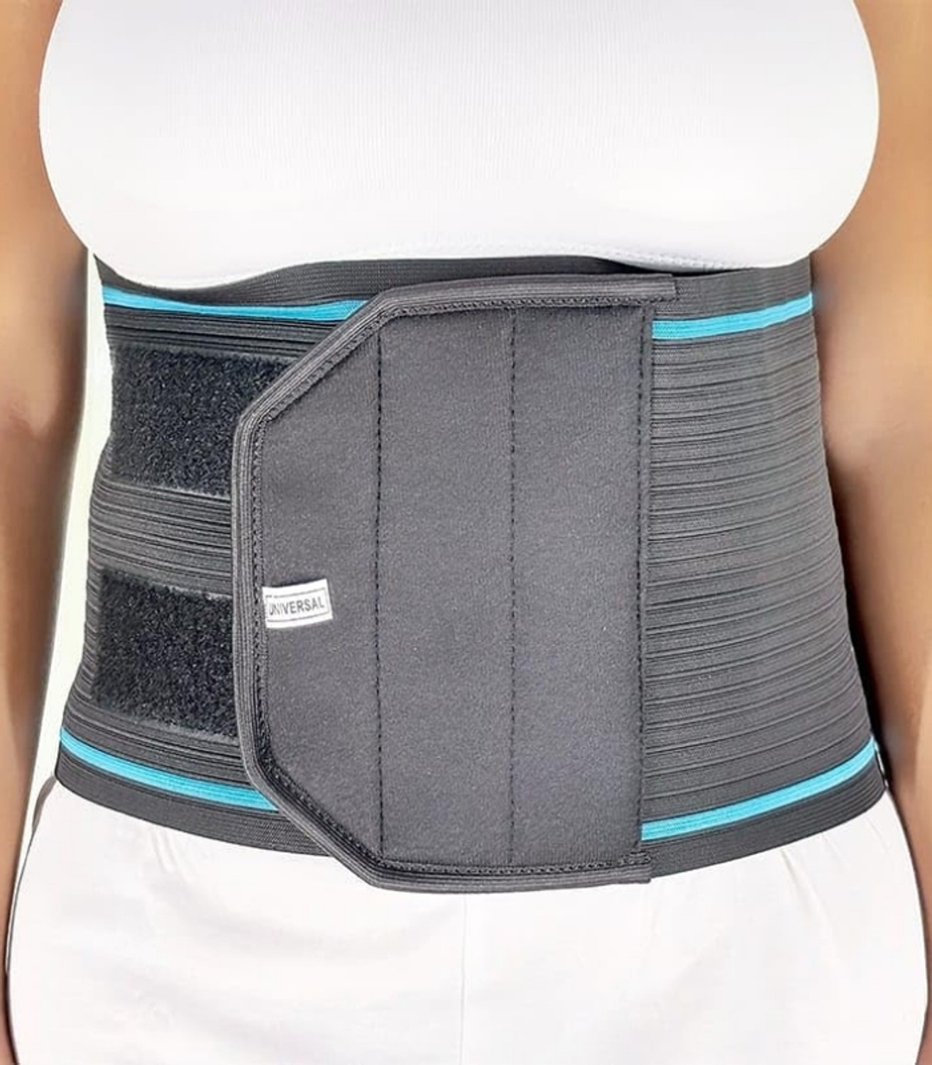 Image of Moon surgical Back Blue Belt for Pain Relief Back and Spine Protector