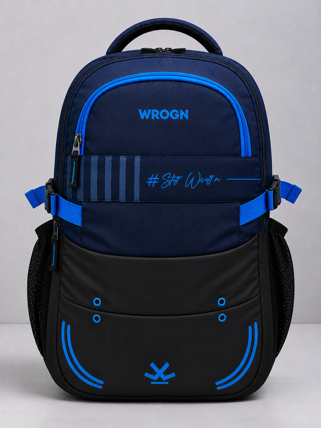 WROGN Large 45 L Laptop Backpack Unisex Nomad 2.0 with Rain Cover 45 L Laptop Backpack