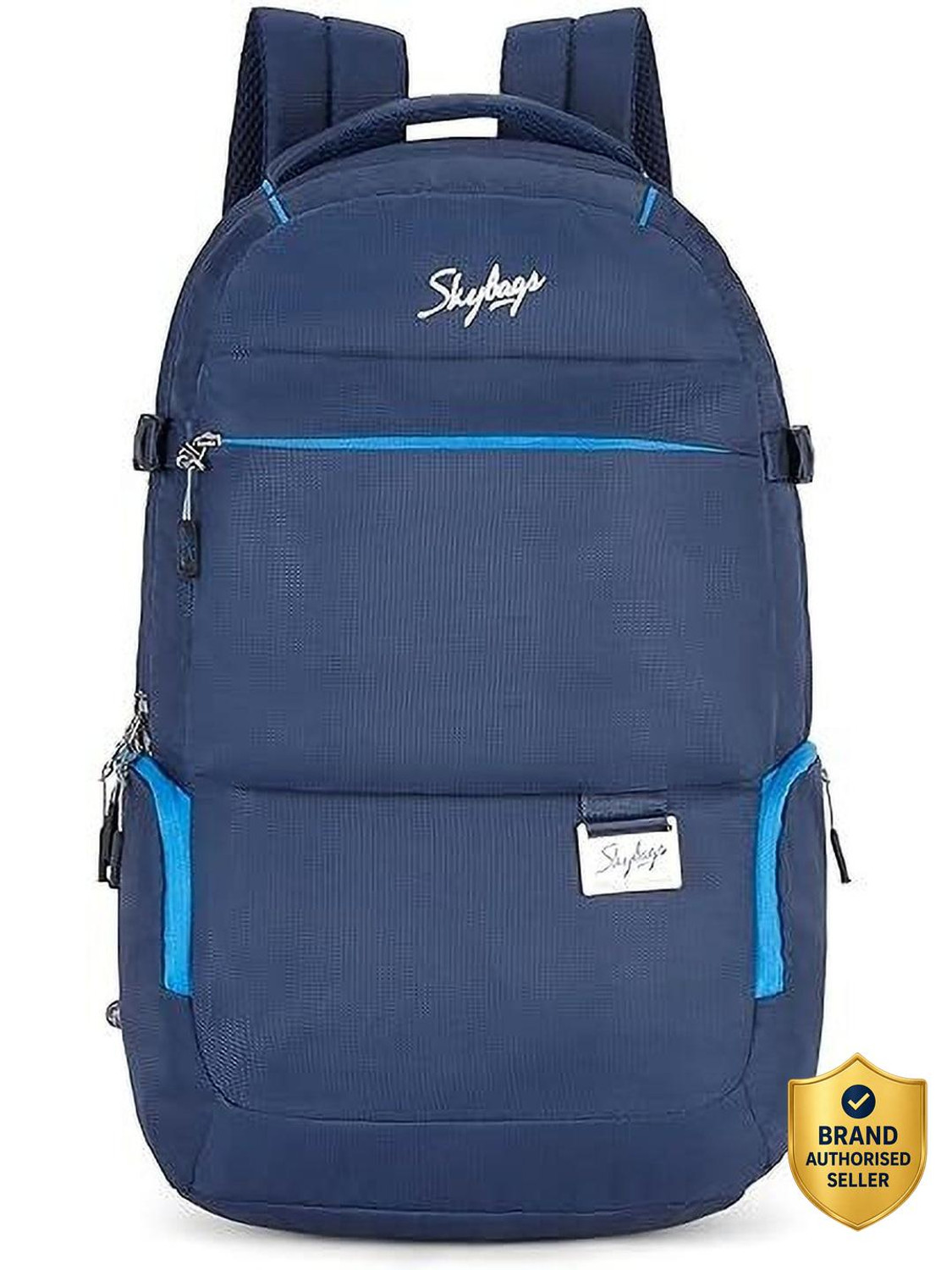 Image of SKYBAGS Large 40 L Laptop Backpack Network Pro Backpack With Laptop Compatible for Men & Women,Rain Cover (Blue)