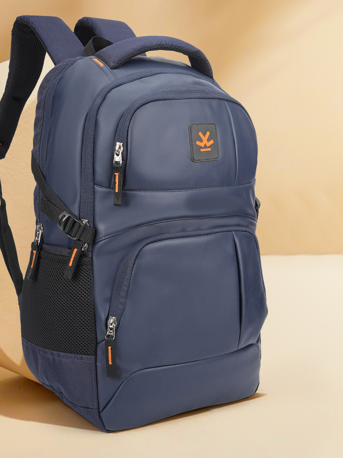 Image of WROGN Large 45 L Laptop Backpack Multi-Use Water-Resistant Backpack for Daily Use College Office Study and Travel (Blue)