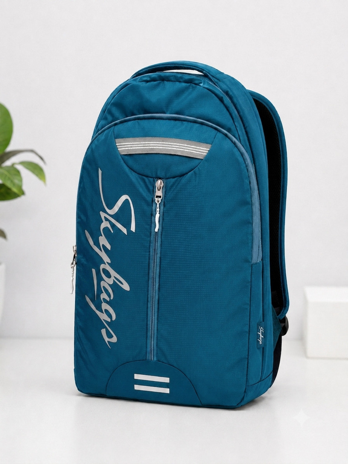 Image of ANSHUBGS Medium 24 L Laptop Backpack New teal blue stylish bags (Multicolor)