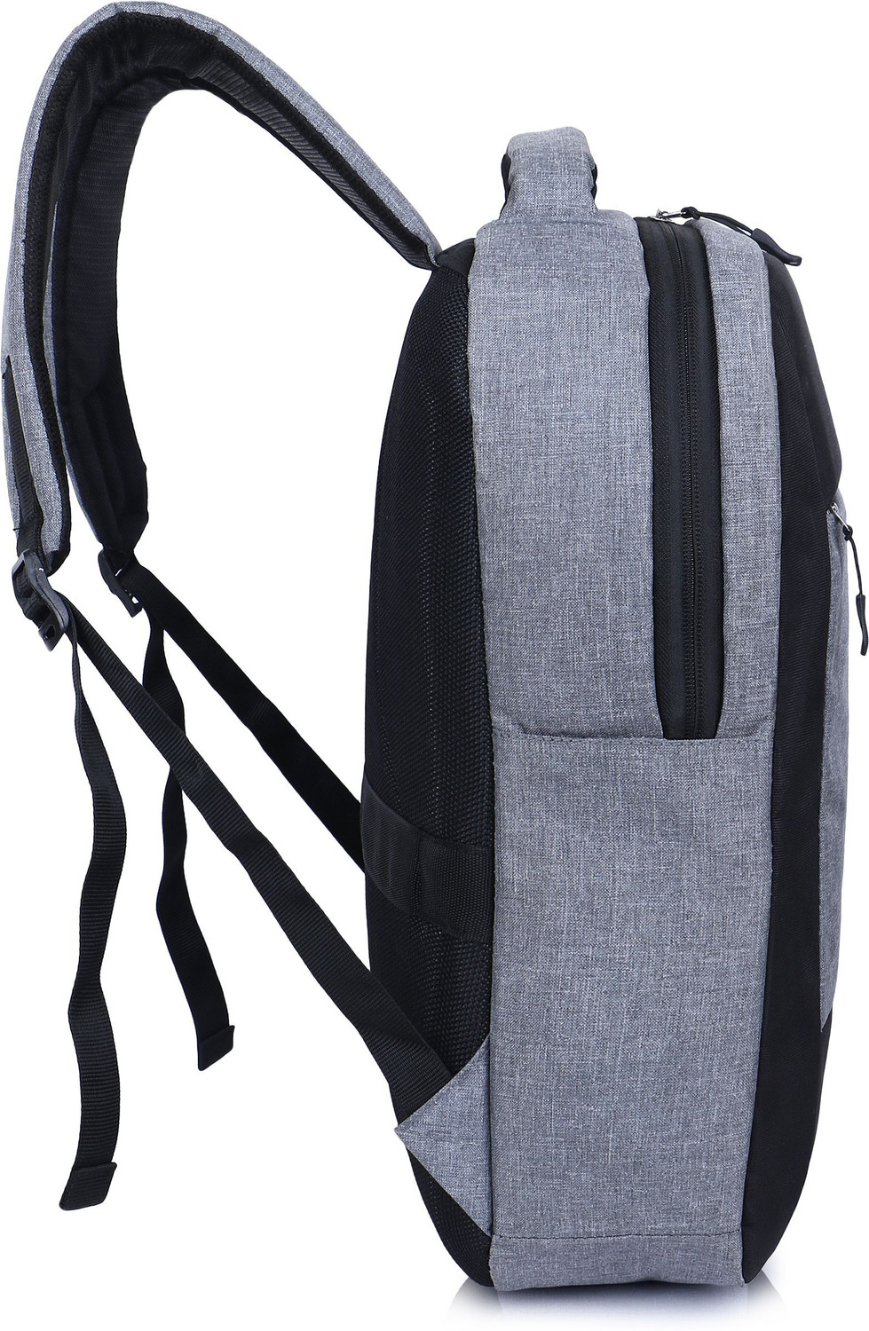 Image of ZIPEX Medium 23 L Laptop Backpack | MAJOR Smart Bag with Charger Pouch | Office Bag | College Bag | Unisex (Grey, Black)