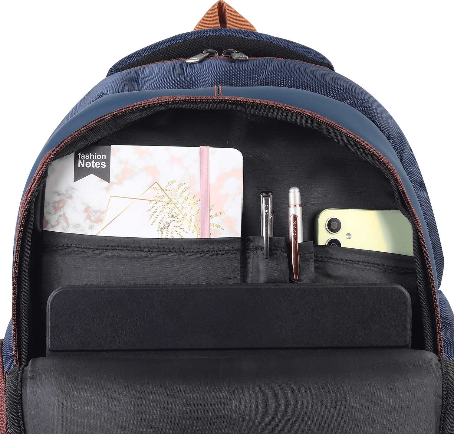 Image of WROGN Large 45 L Laptop Backpack Multi-Use Water-Resistant Backpack for Daily Use College Office Study and Travel (Blue)