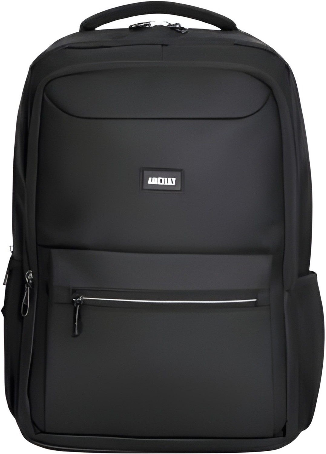 Image of REDHORNS Medium 30 L Laptop Backpack School Backpack with 15.6inch Laptop Holder and waterproof material For unisex (Black)